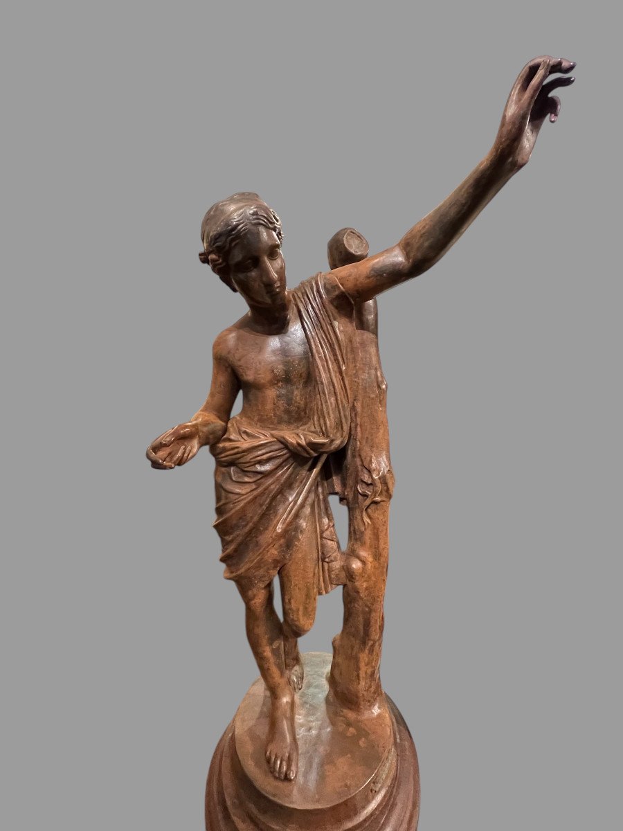 Apollo In Cast Iron From The Val d'Osne Foundry-photo-4