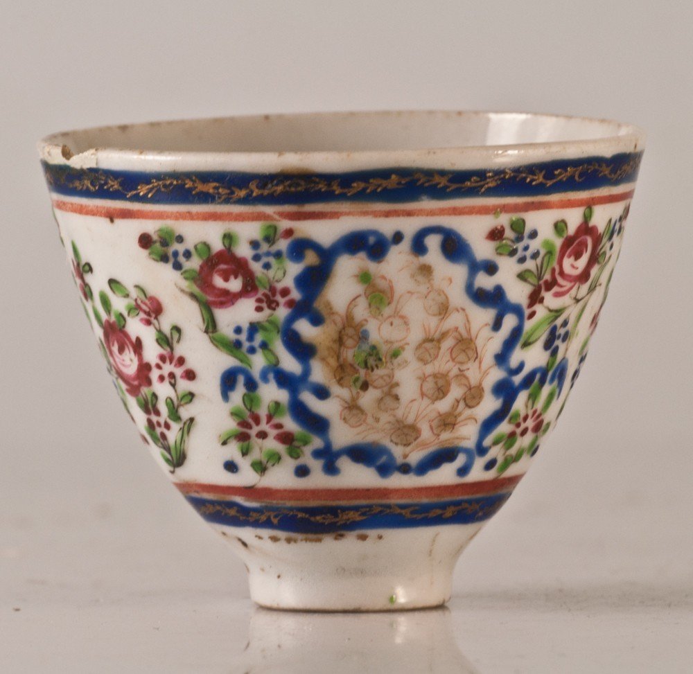 Gobelet Chinois porcelaine Compagnie Des Indes XVIIIème -photo-4