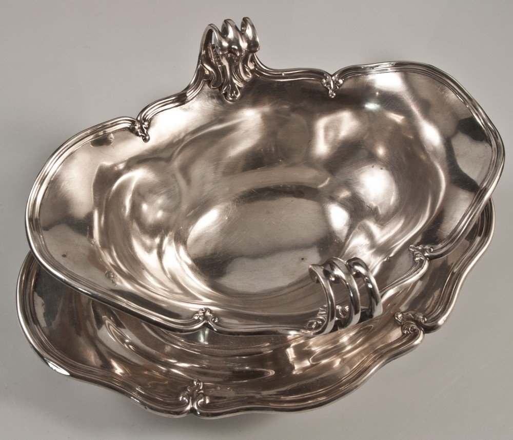 Sauceboat In Sterling Silver Hallmark Minerva-photo-4