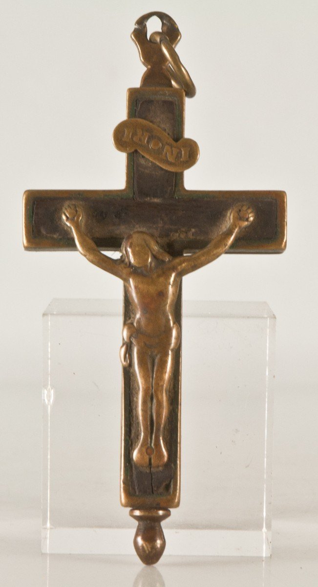 Christ On The Cross Reliquary Pendant XIII-photo-3