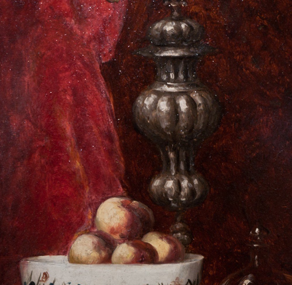 Gustave Barrier (1871-1953): Still Life  / Ag 2-photo-4