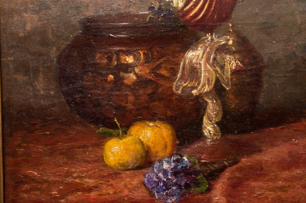 Jules Charles Choquet : Nature Morte Au Murano  Ag24-photo-1