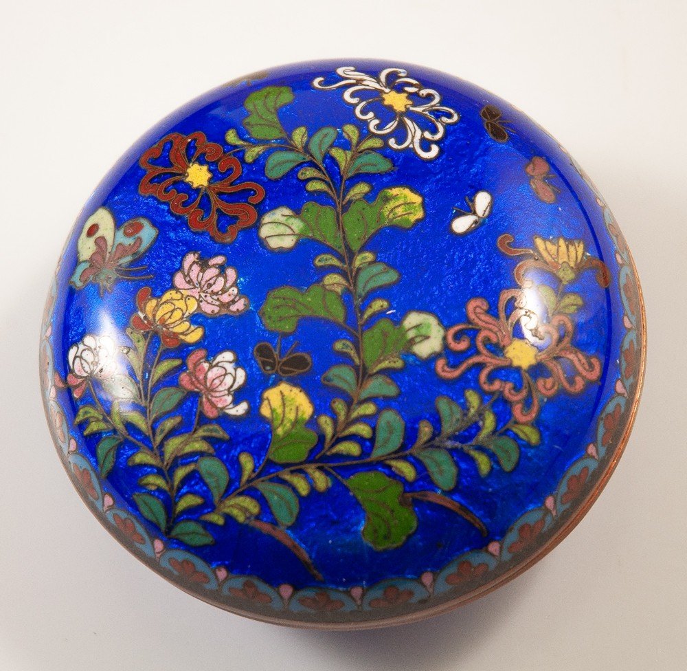 19th Century Asian Cloisonné Enamel Box China / Japan