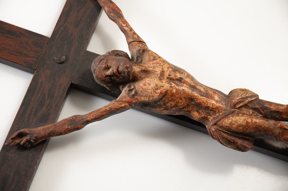 18th Century Wooden Christ-photo-2