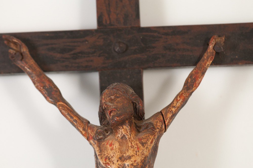 18th Century Wooden Christ-photo-3