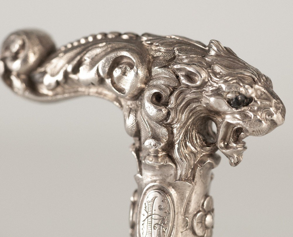 Ferocious Lion Cane Head Puzzle-photo-3