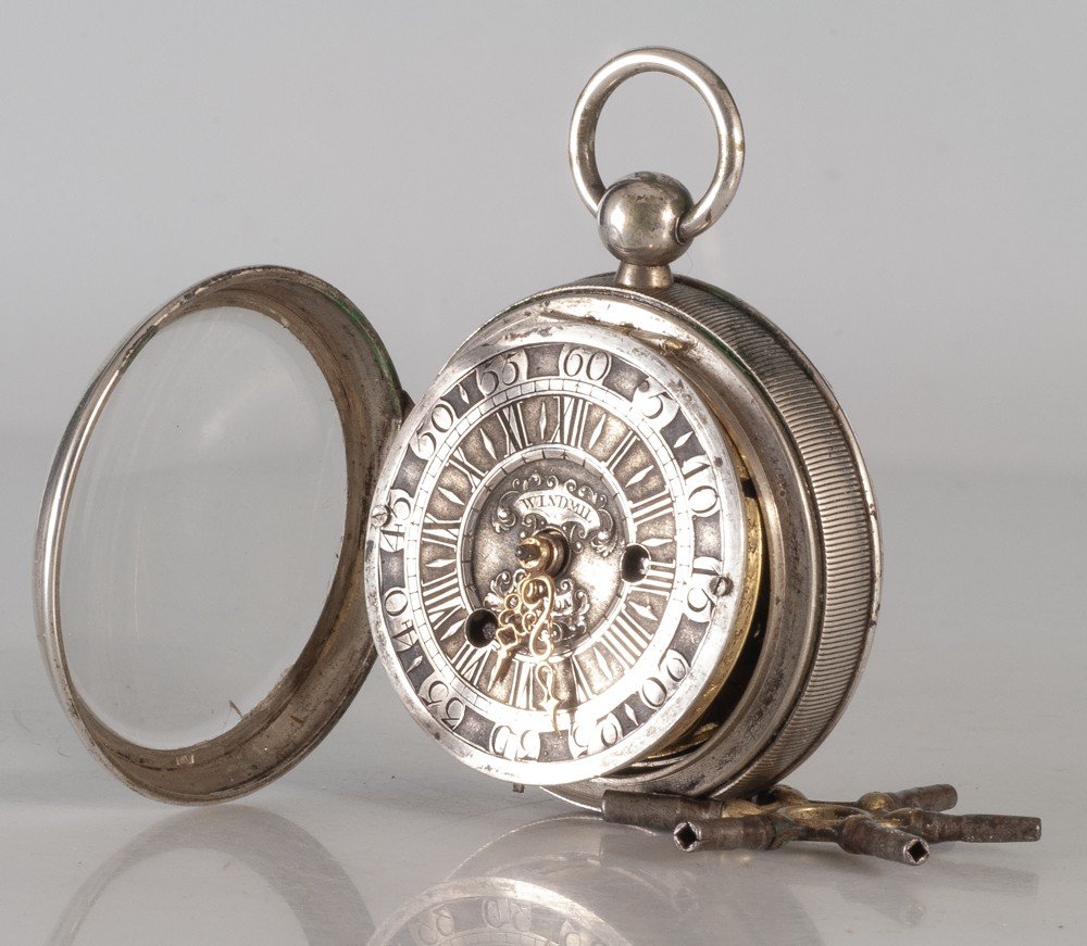 Windmil London / Windmills Pocket Watch XVIIth Movement Superb-photo-2