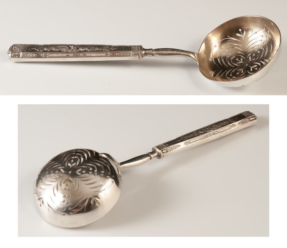 Silver Shaker Spoon Souvenir Of Mont Saint Michel-photo-3