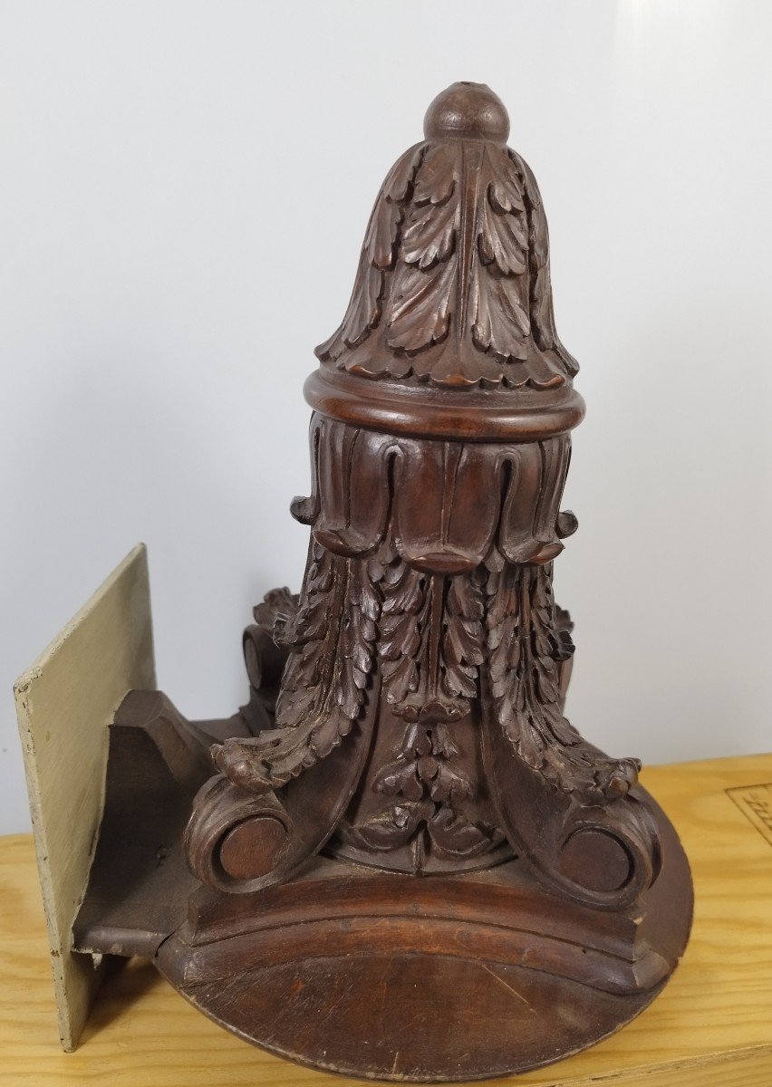 Carved Wooden Applique For Statue-photo-2