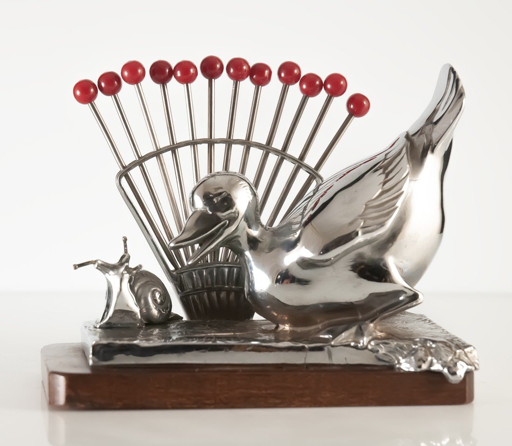 Benjamin Rabier  Pique Snails Art Deco / Duck