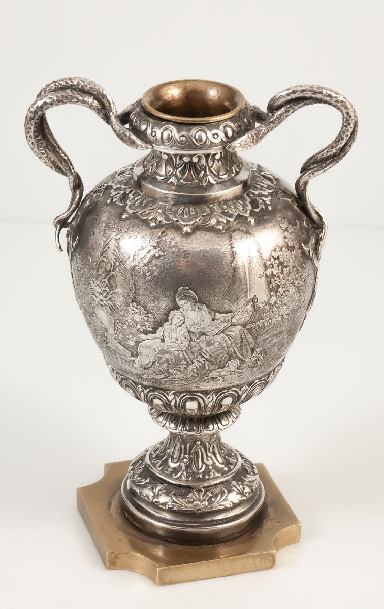 Solid Silver Soliflore Vase