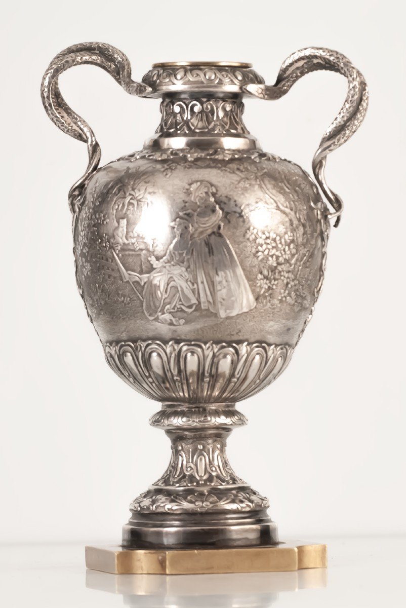 Solid Silver Soliflore Vase