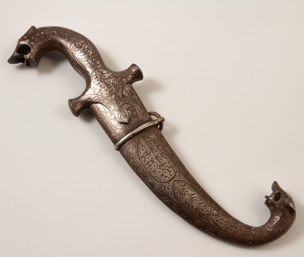 Khanjar Steel And Silver Dagger-photo-2