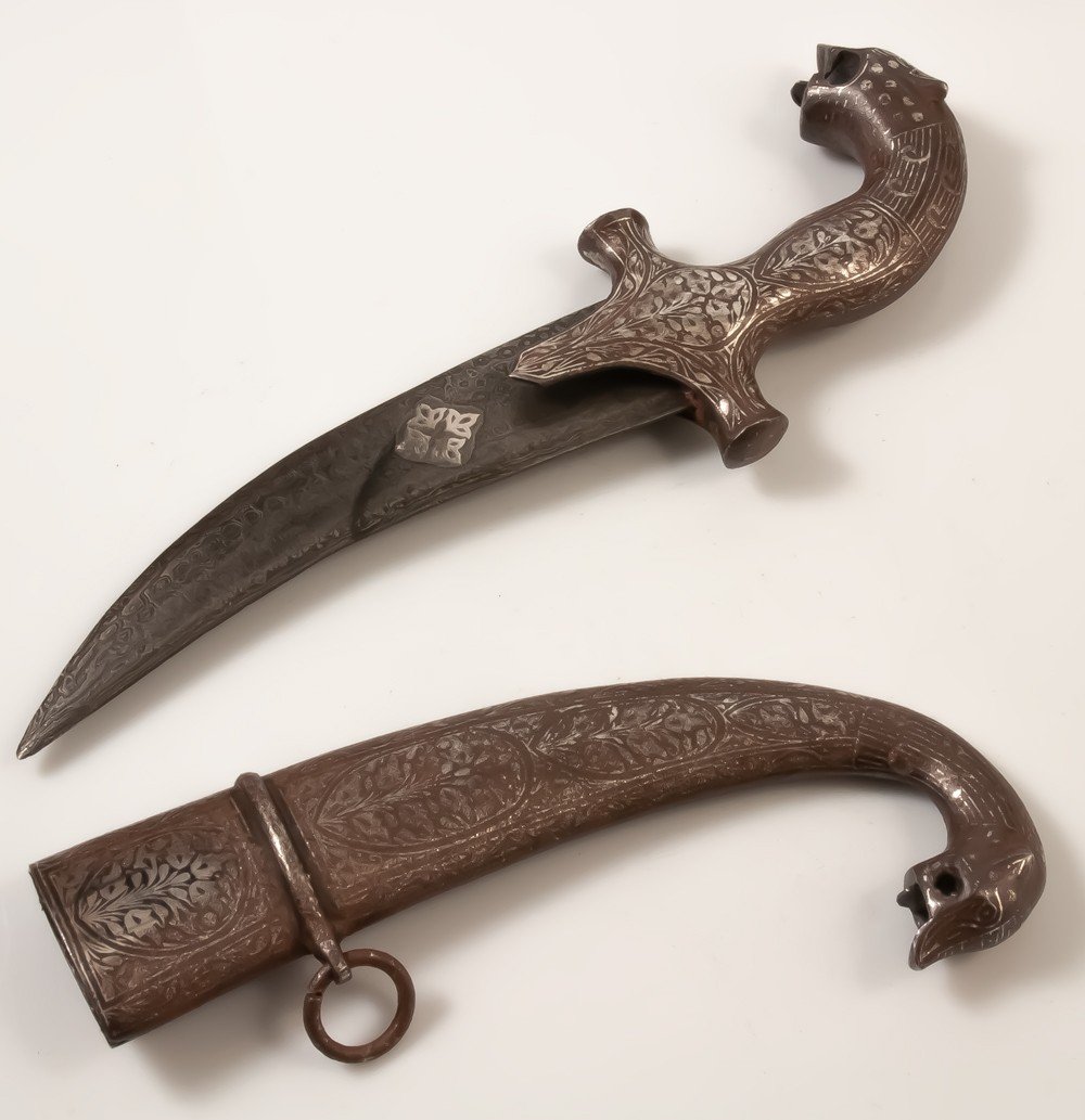 Khanjar Steel And Silver Dagger-photo-1