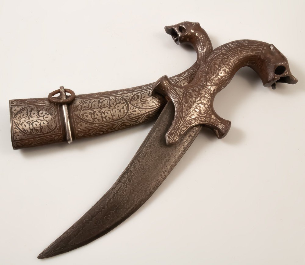 Khanjar Steel And Silver Dagger-photo-2