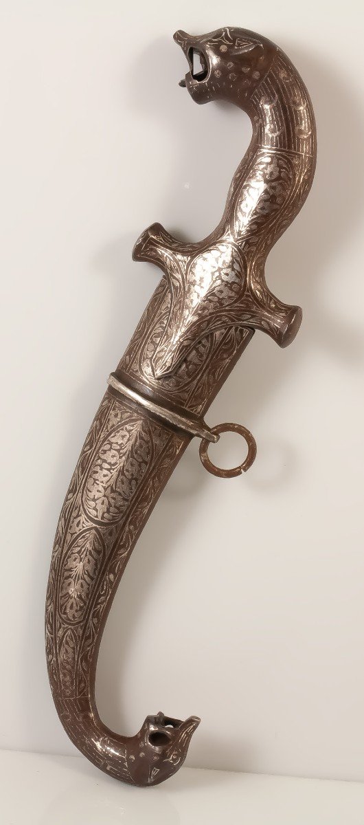 Khanjar Steel And Silver Dagger