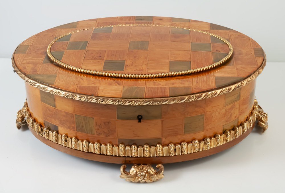 Napoleon III Inlaid Wooden Box