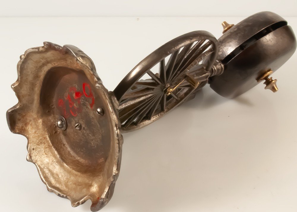 Rare Table Bell The Cyclist 1930 / Velocypede-photo-5