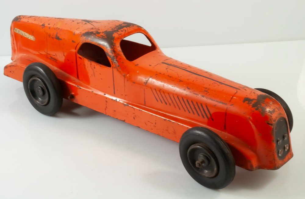 Cij Renault Nervasport Voiture De Course Jouet En Tole 1930 35cm