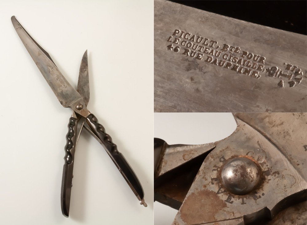 Picault Paris Large Shears For Cutting Game / Hunting-photo-4