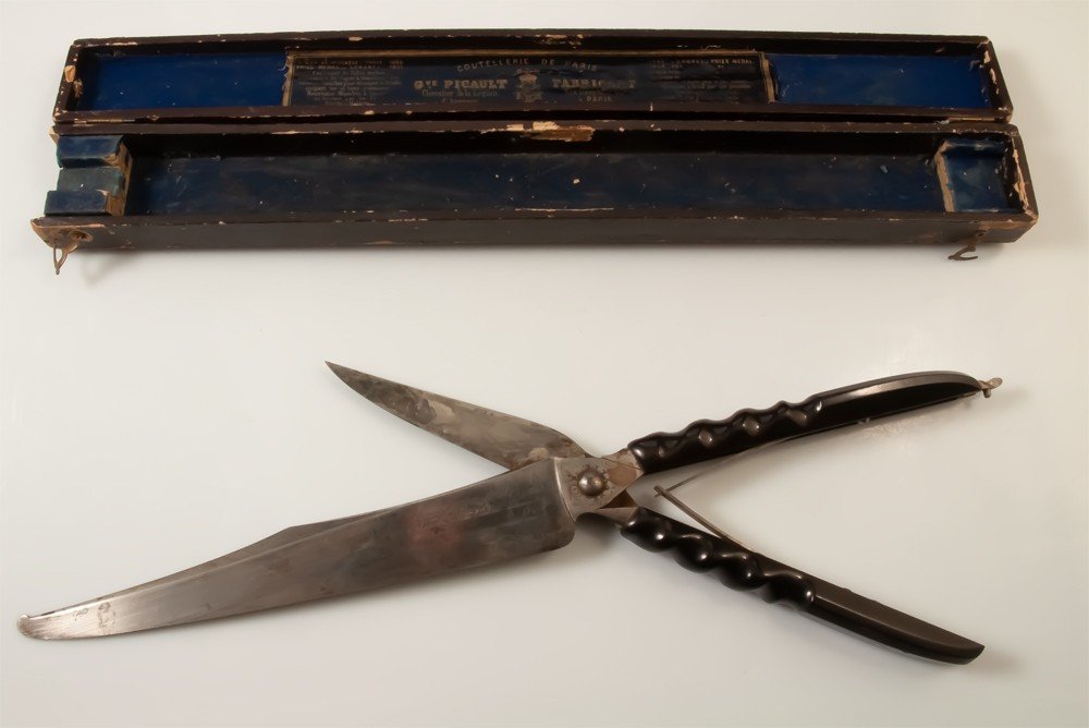 Picault Paris Large Shears For Cutting Game / Hunting