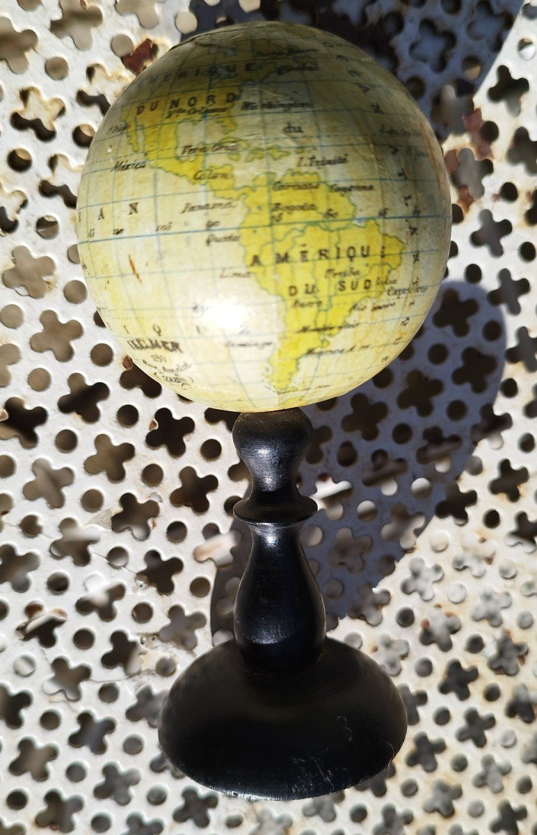 Miniature Earth Globe Ikelmer Paris-photo-2