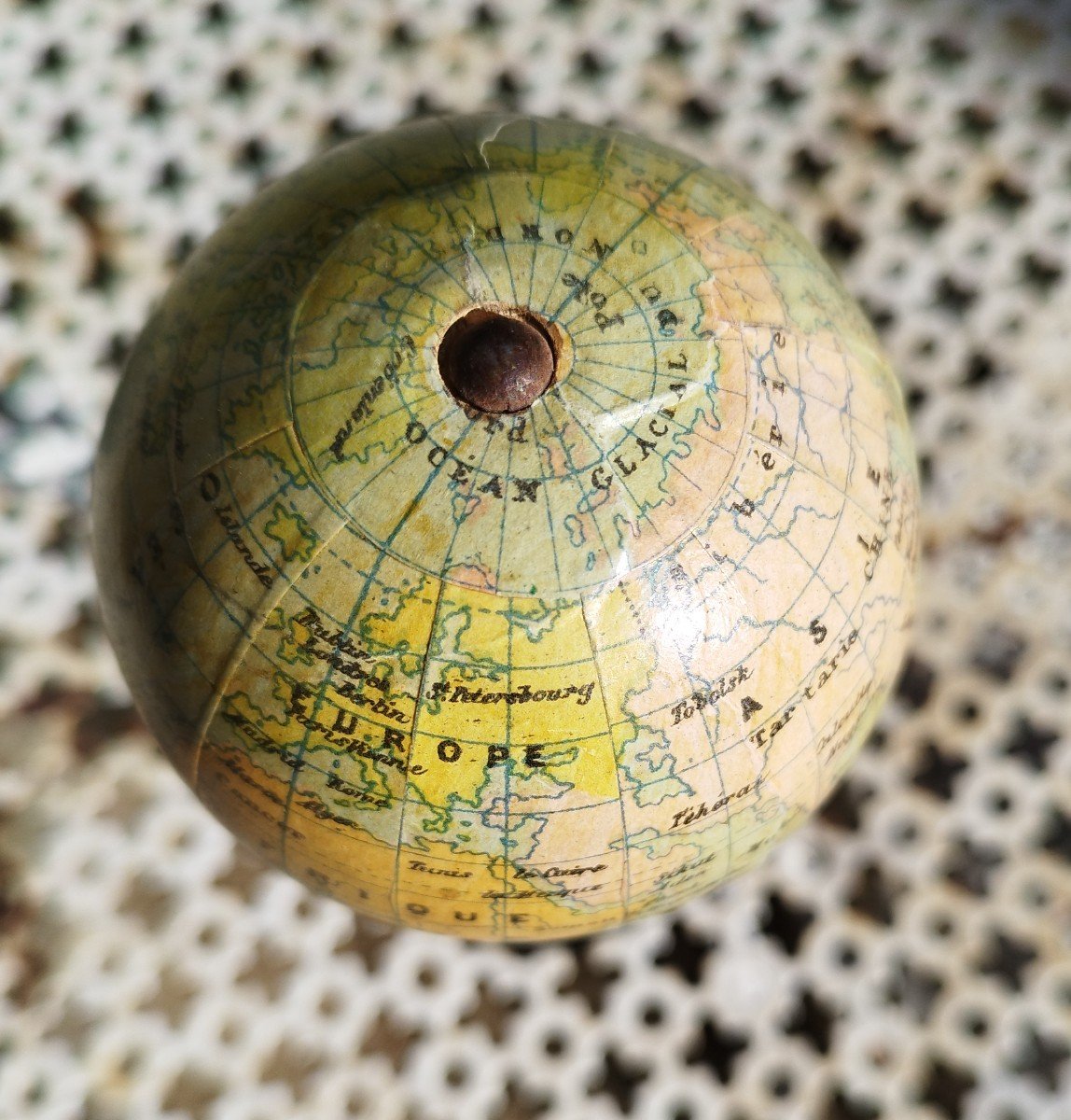 Miniature Earth Globe Ikelmer Paris-photo-6