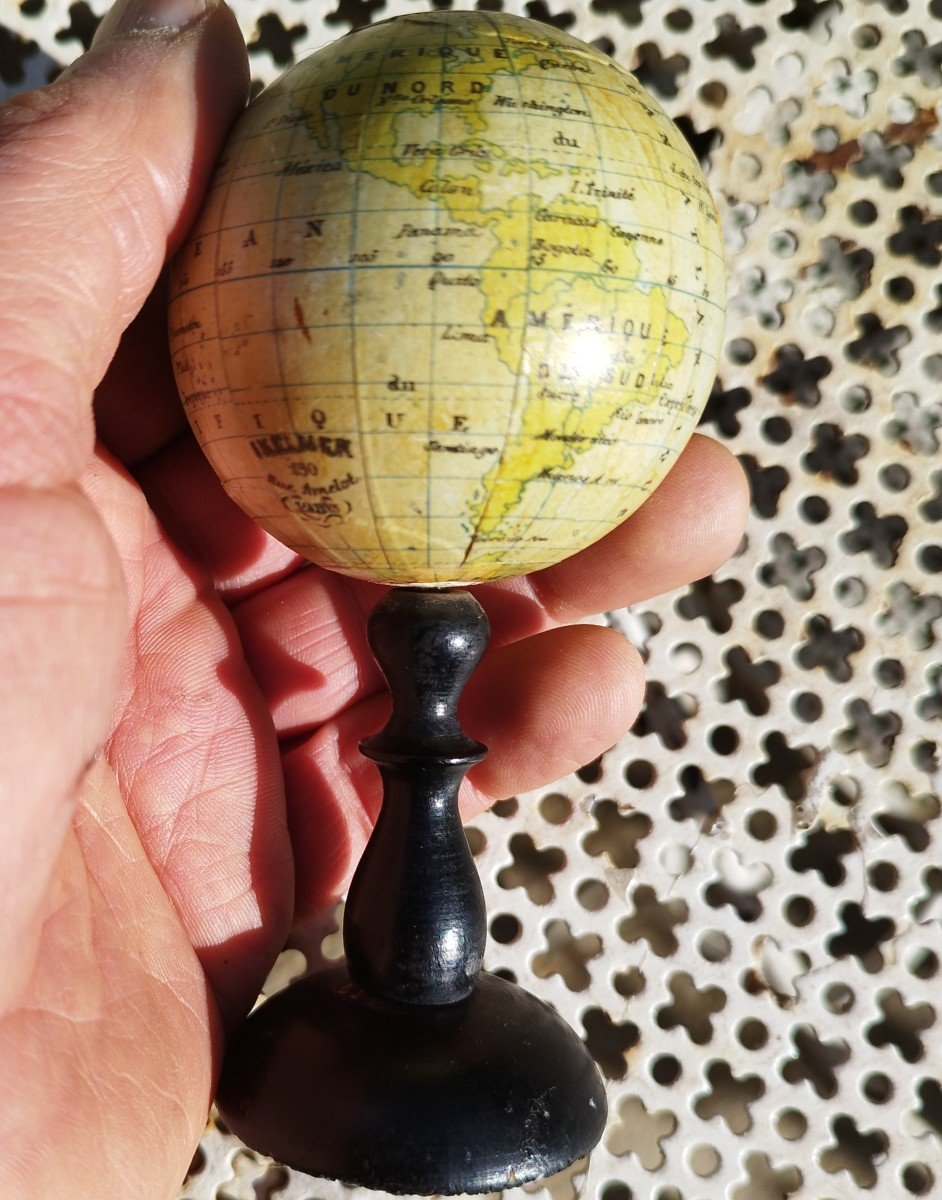 Miniature Earth Globe Ikelmer Paris-photo-7