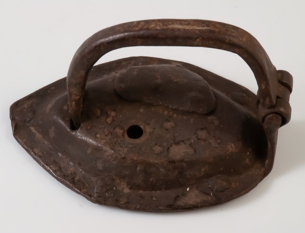 Wrought Iron Slave Shackle Padlock XVIII-photo-2