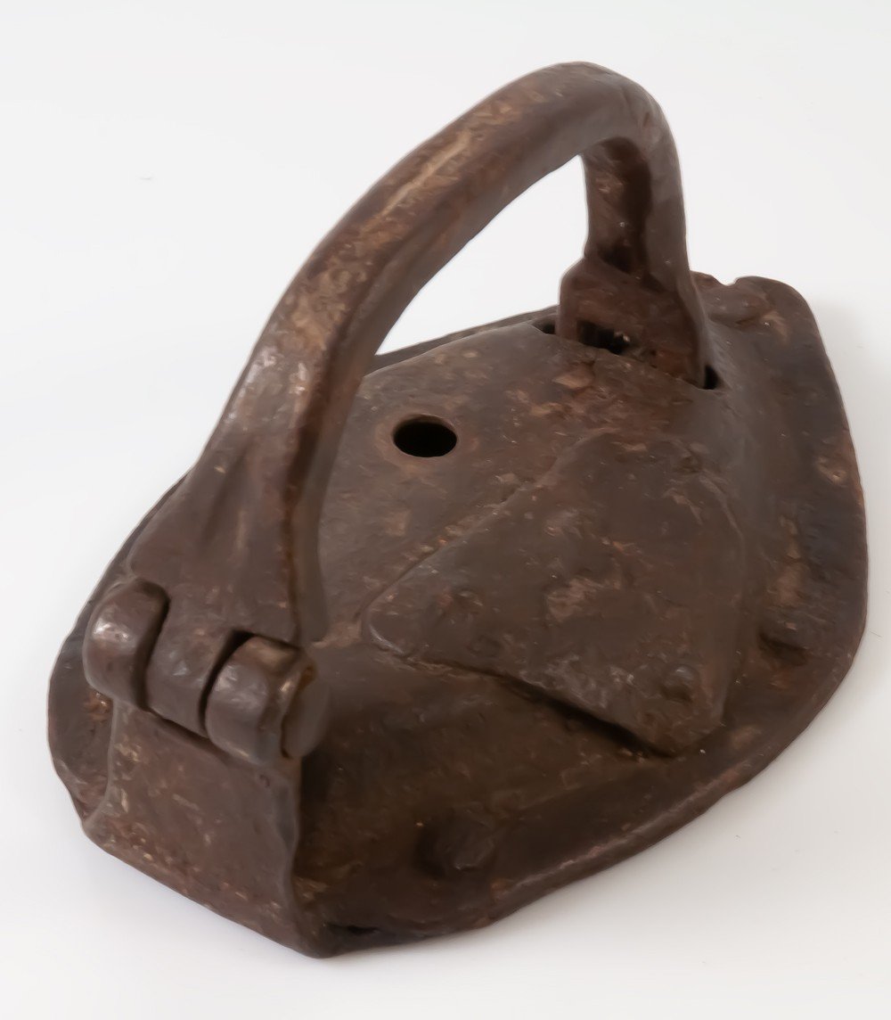 Wrought Iron Slave Shackle Padlock XVIII-photo-2