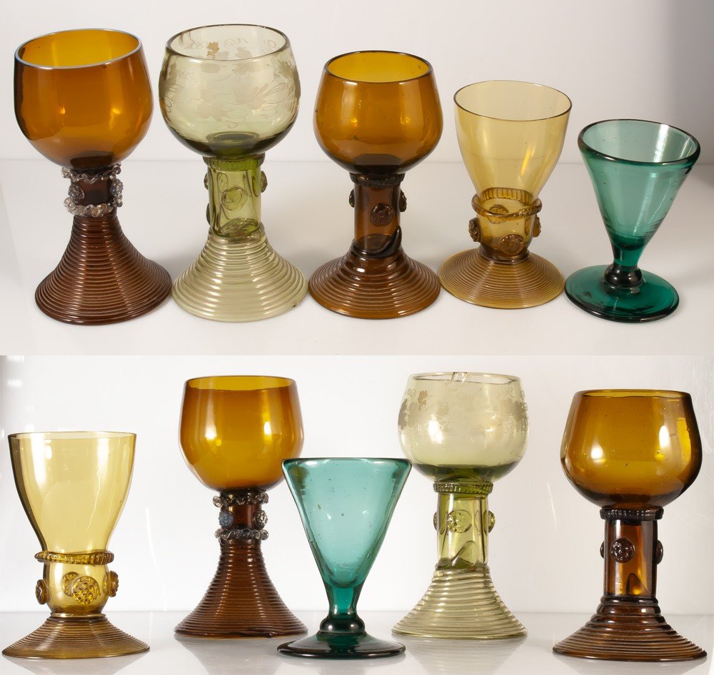 Collection De Verres XVII Et XVIII Roemer  / Römer Allemagne -photo-6