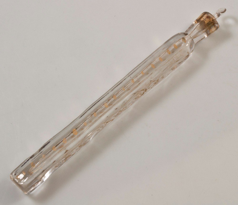 Eighteenth Cut Crystal Salt Flask-photo-4