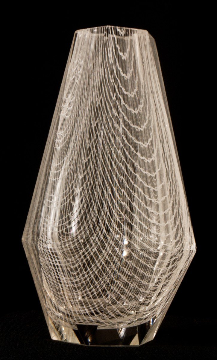 Modernist Murano Glass Vase