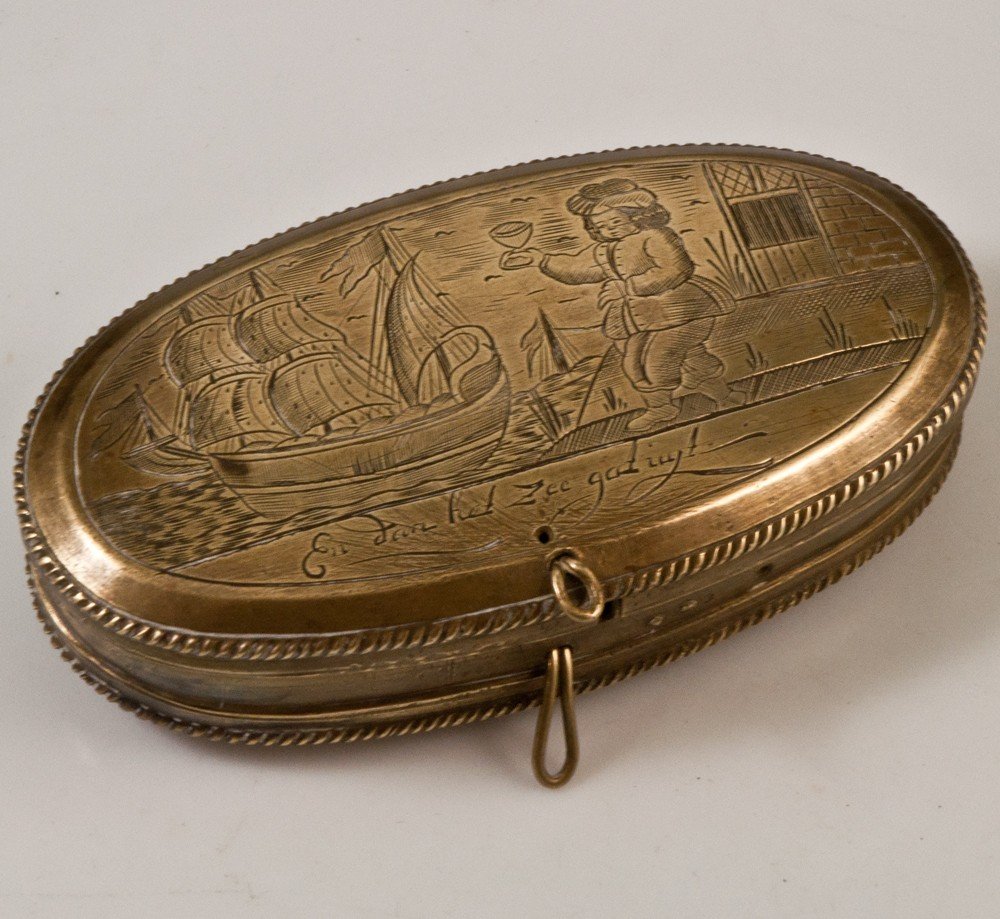 Eighteenth Holland Copper Snuff Box