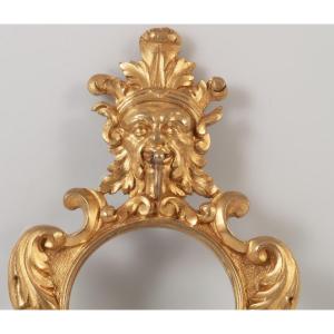 Porte Montre En Bronze Rocaille