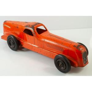 Cij Renault Nervasport 1930 Tin Toy Racing Car 35cm