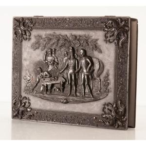 Daguerreotype Box Invitation From Charles Stanilas Marion, General Of The Empire