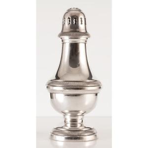 Christofle Gallia Collection Silver Metal Shaker / Sugar