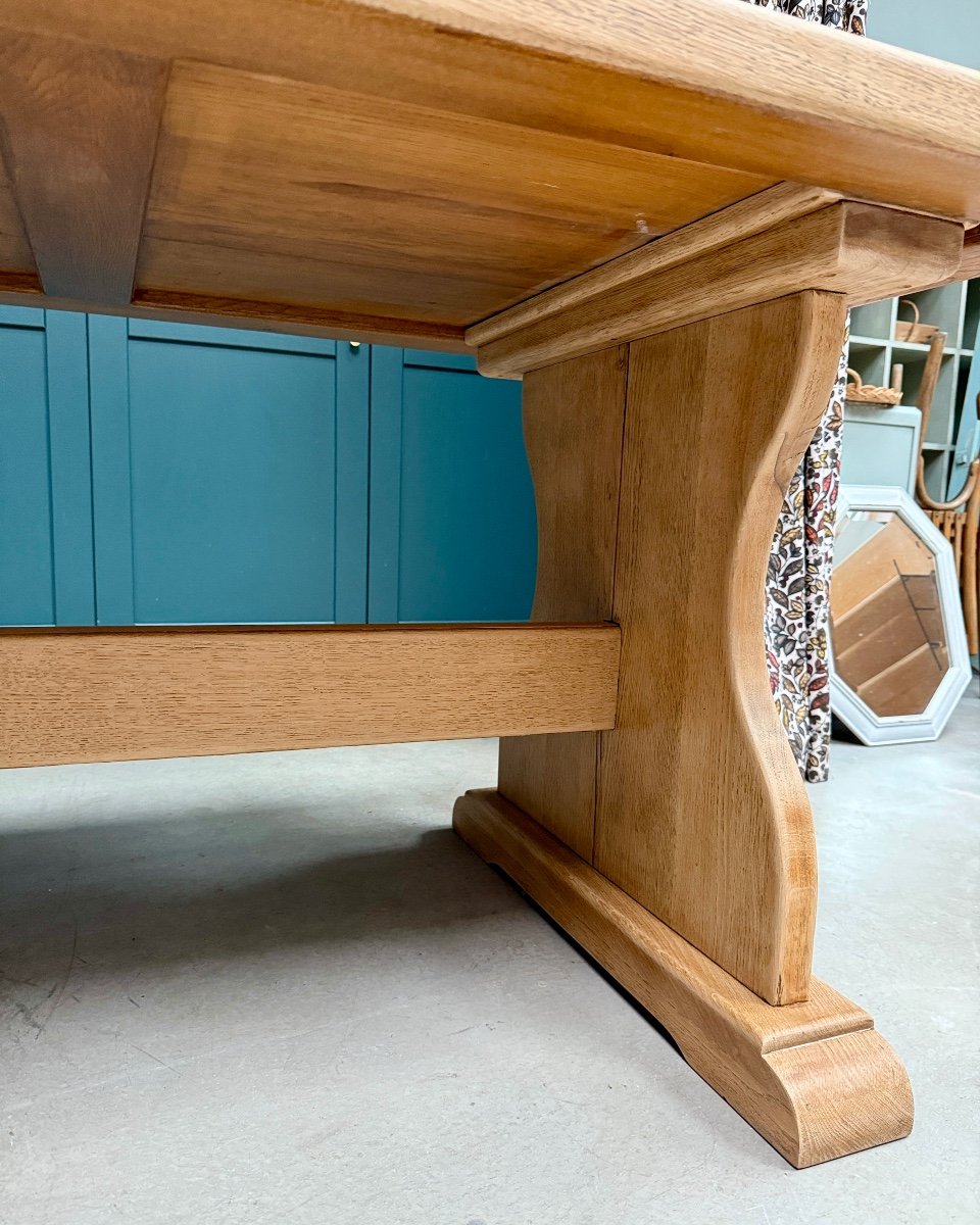 Monastery Table In Solid Oak-photo-3