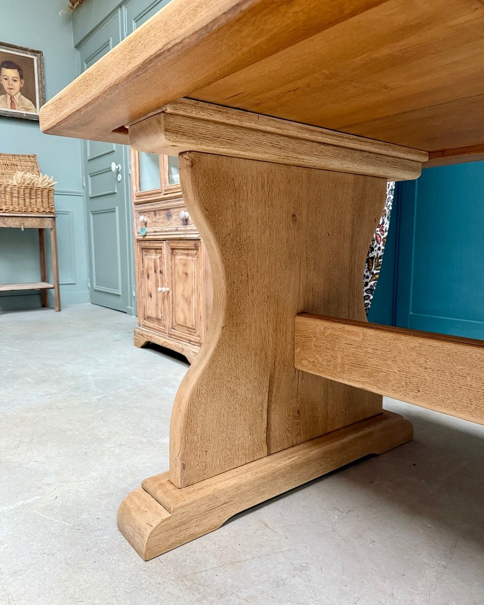 Monastery Table In Solid Oak-photo-4