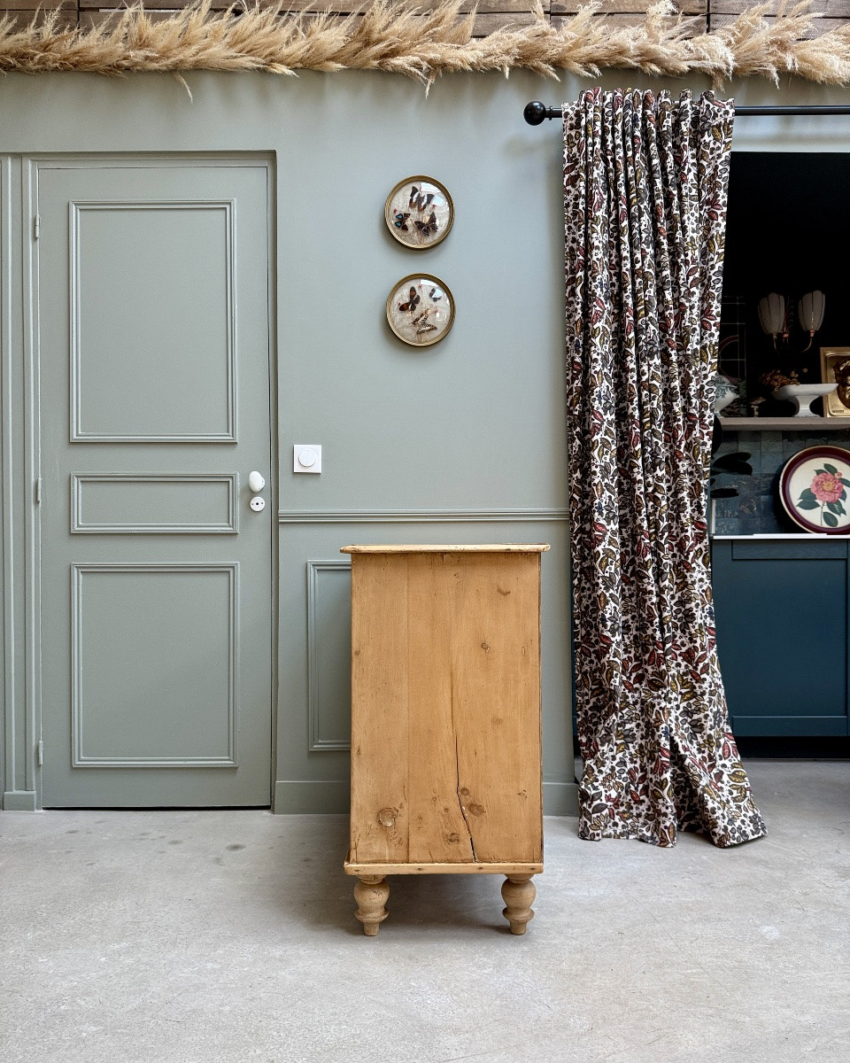 English Chest Of Drawers In Renovated Pine)-photo-2