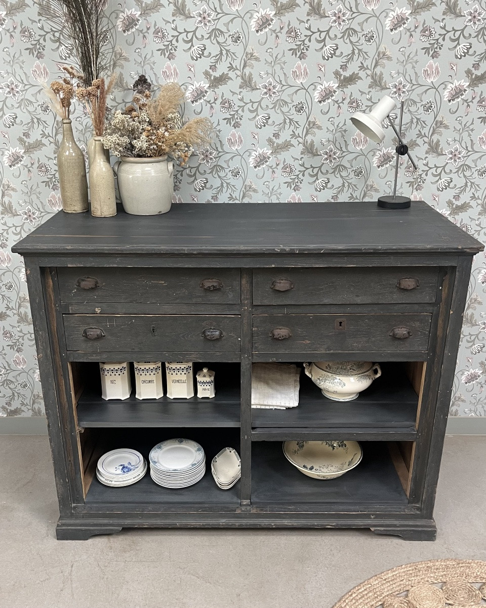 Dark Grey Patinated Trade Furniture-photo-4