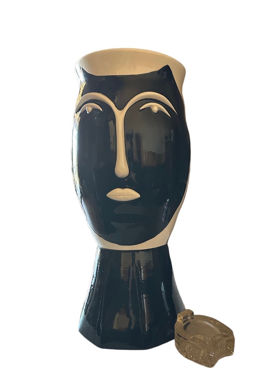 Vase Céramique Italien Signe Bassano