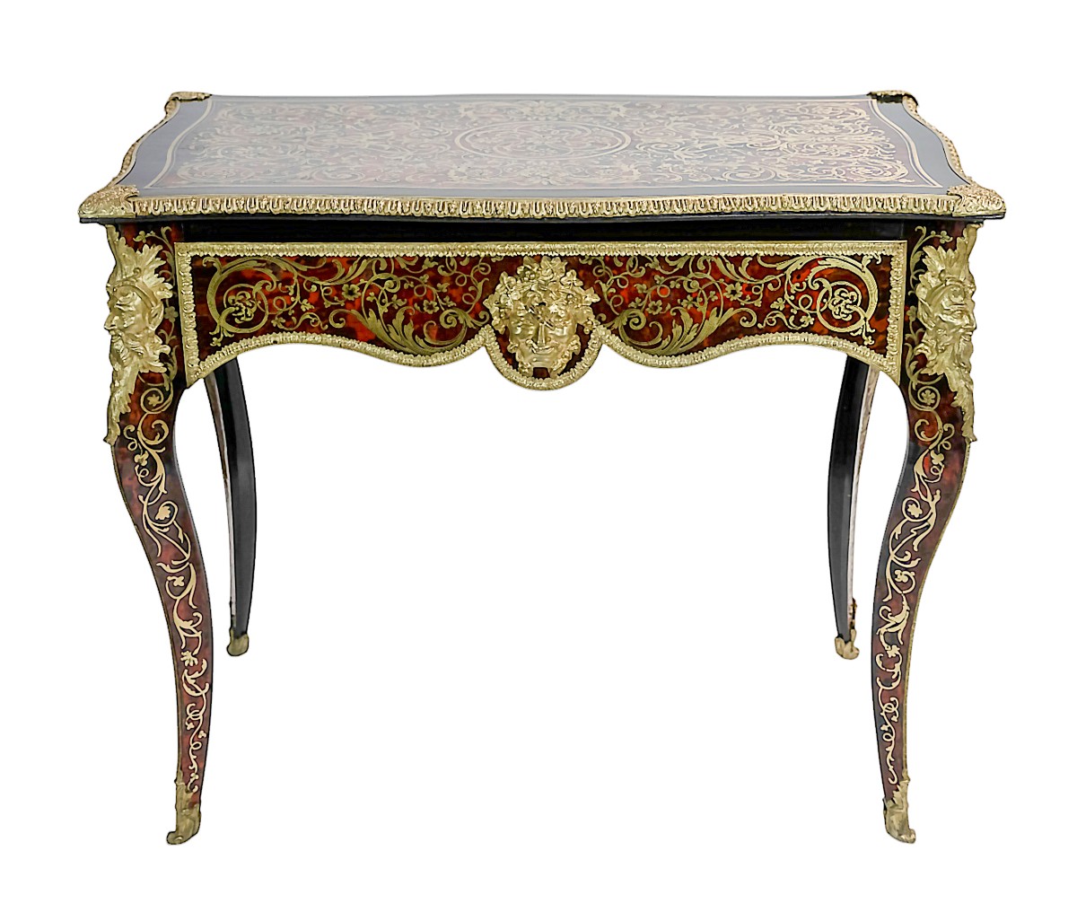 19th Century French Boulle/napoleon III Writing Desk