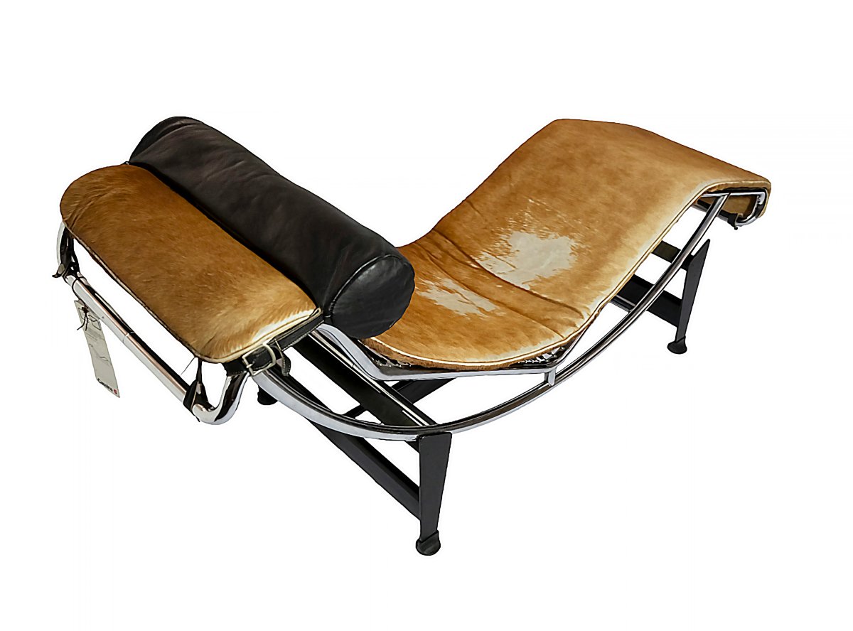 Le Corbusier Chaise Longue Lc4 Pour Cassina-photo-3