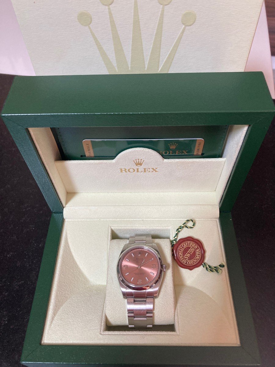 Rolex Air King Oyster Perpetual Full Set Watch-photo-2