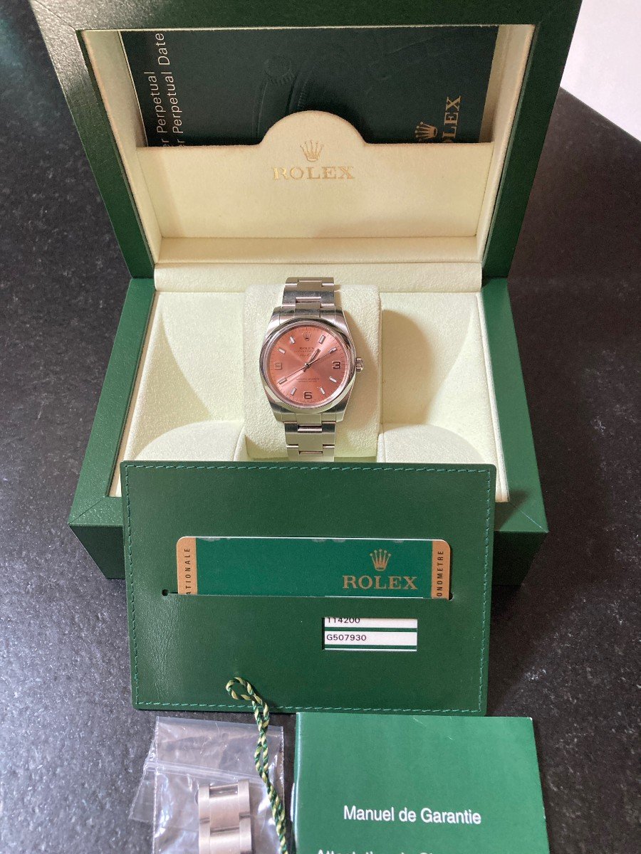 Rolex Air King Oyster Perpetual Full Set Watch-photo-4