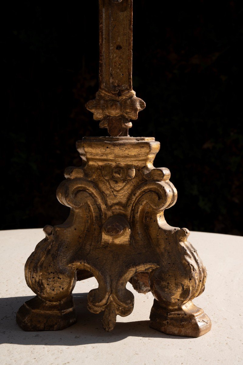 Croix En Bois Avec Le Christ,  XVIIIe Siècle-photo-4