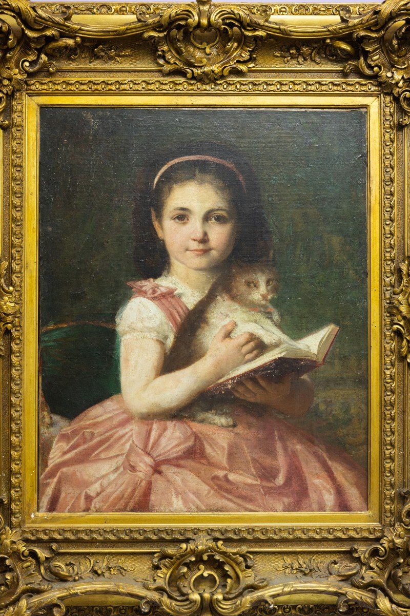 Girl With Kitten-photo-4