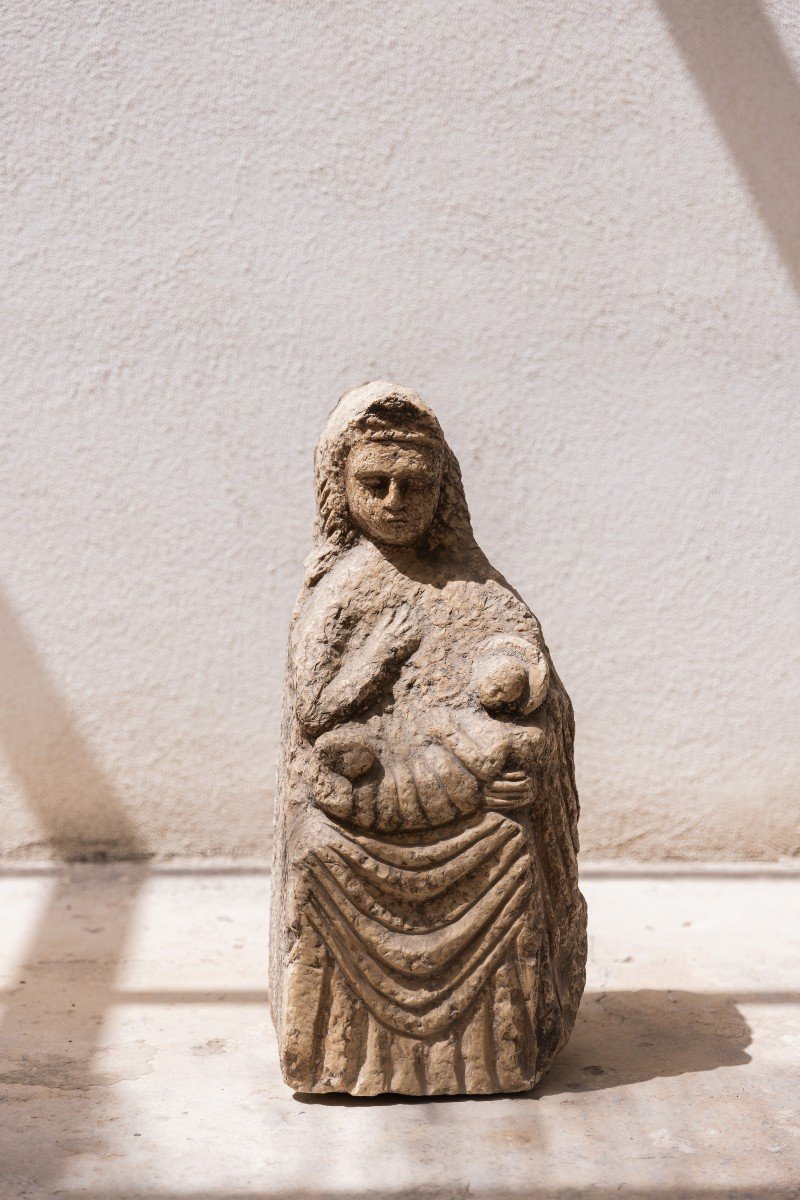 Madonna And Child In Syracuse Stone